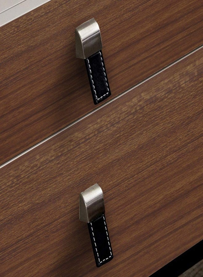 TOTIO Brown Wood Grain Contact Paper Thick Walnut Wood Wallpaper Peel Stick Walnut Wood Look Wall Paper Removable Adhesive Waterproof Wall Covering Decoration Countertop Table Counter Vinyl Wrap - Image 4